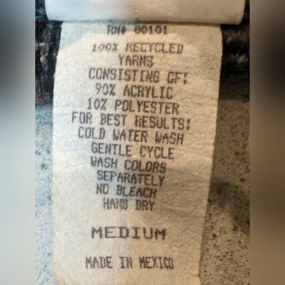 Vintage Señor Lopez Button Down shirt jacket. Men's M fits L/XL - Picture 10 of 11